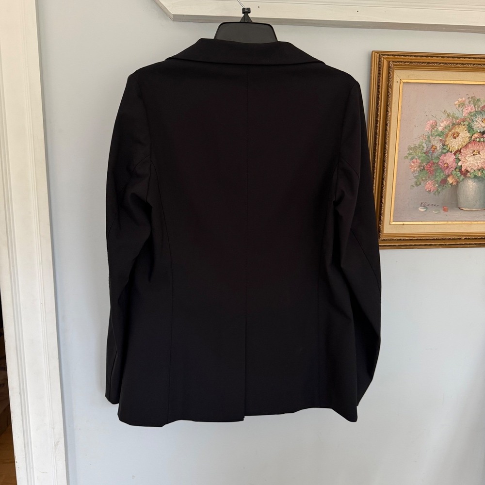 Katharina Hovman Black Blazer EU 36 US‎ 8 Lagenlook Minimalist Made in Germany - Picture 4 of 9